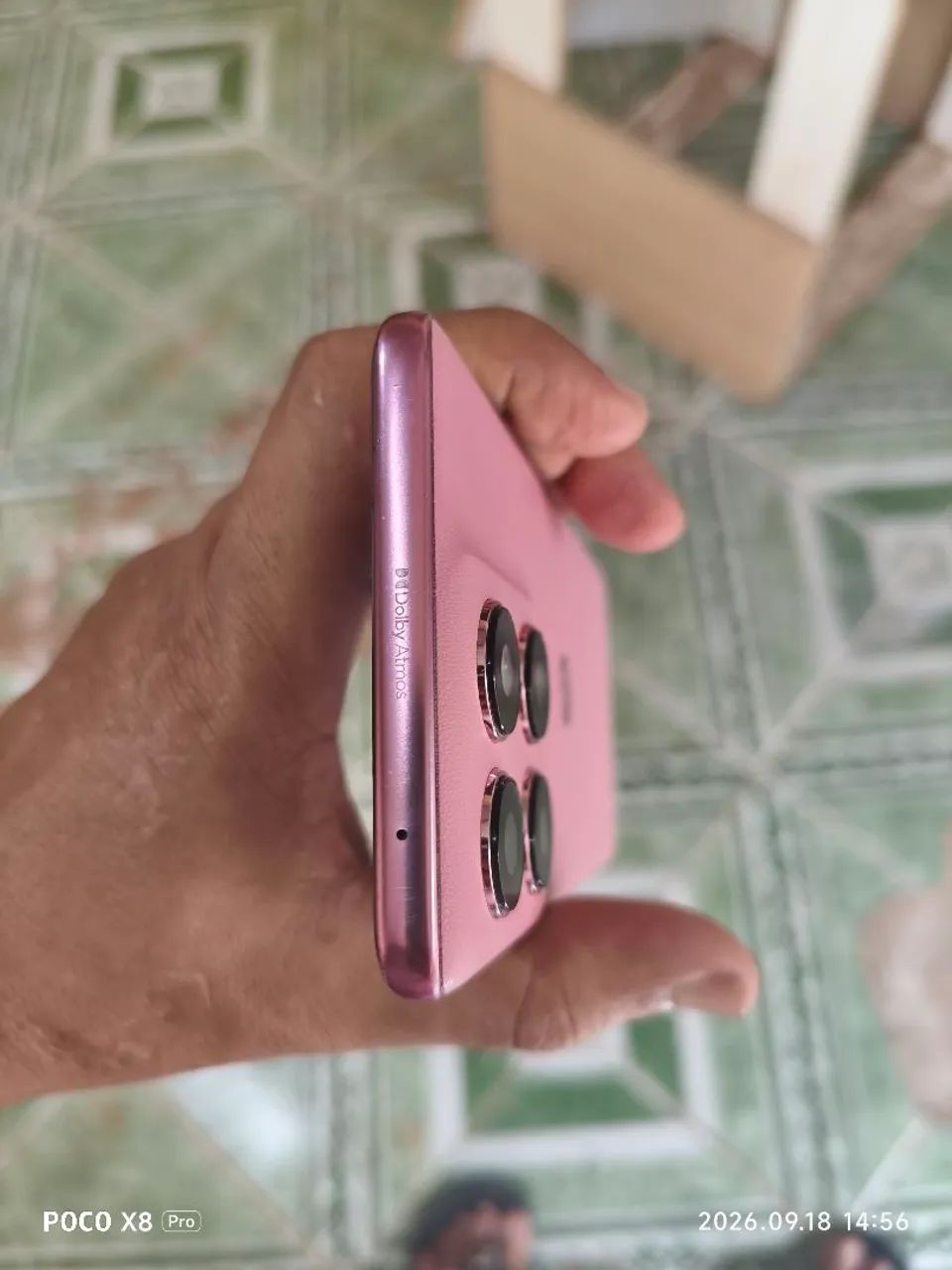 Edge 60 fusion rosa zero todo original - Foto 3