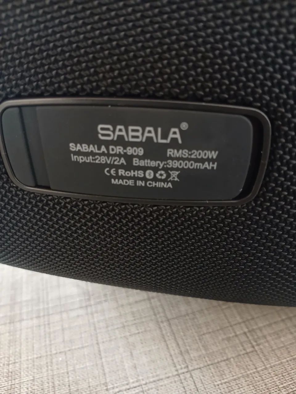 Caixa som Sabala Modelo DR-909  - Foto 5