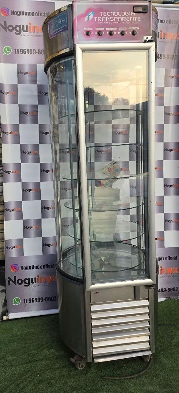 Vitrine refrigerada bolo giratória  - Foto 2
