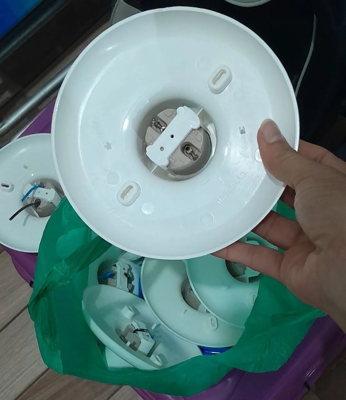 Soquetes pra lâmpada NOVOS - Foto 3