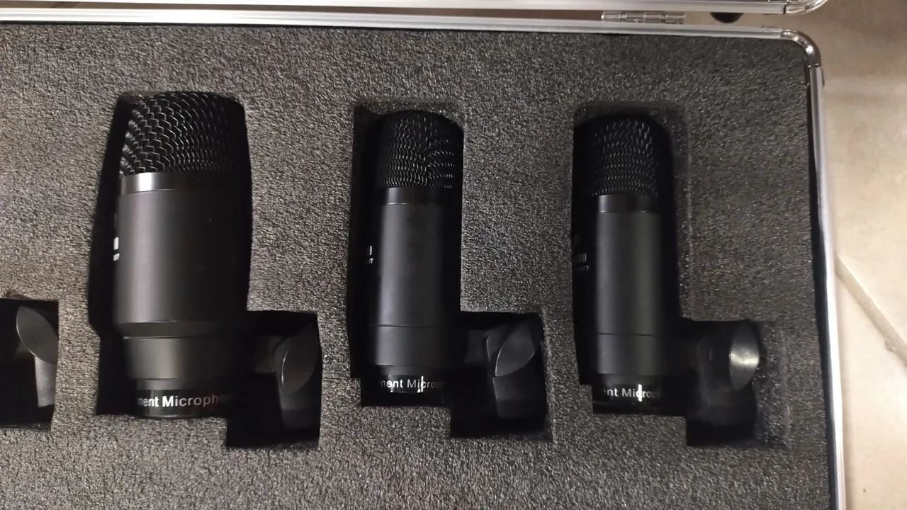 Kit microfone de bateria  - Foto 4