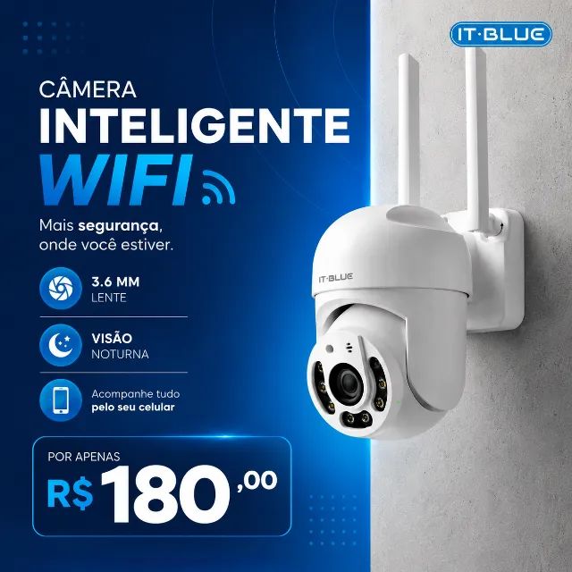 Câmera Inteligente WiFi
