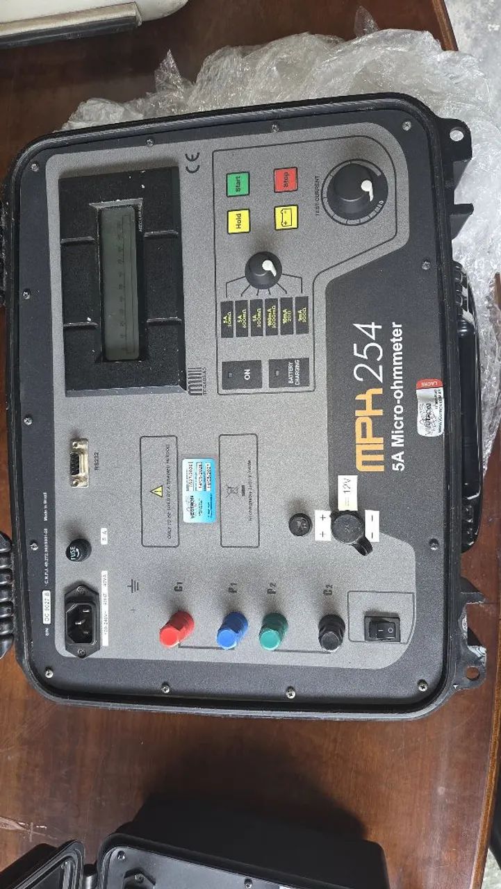 Megabras Micro ohmimetro mpk 254