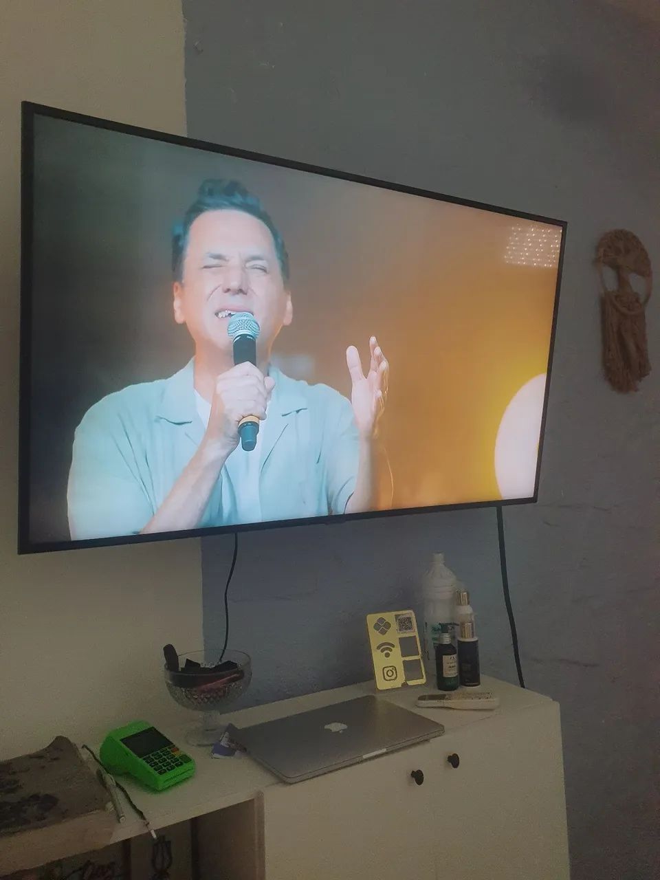 Tv Samsung 50 polegadas perfeita sem defeitos  - Foto 4