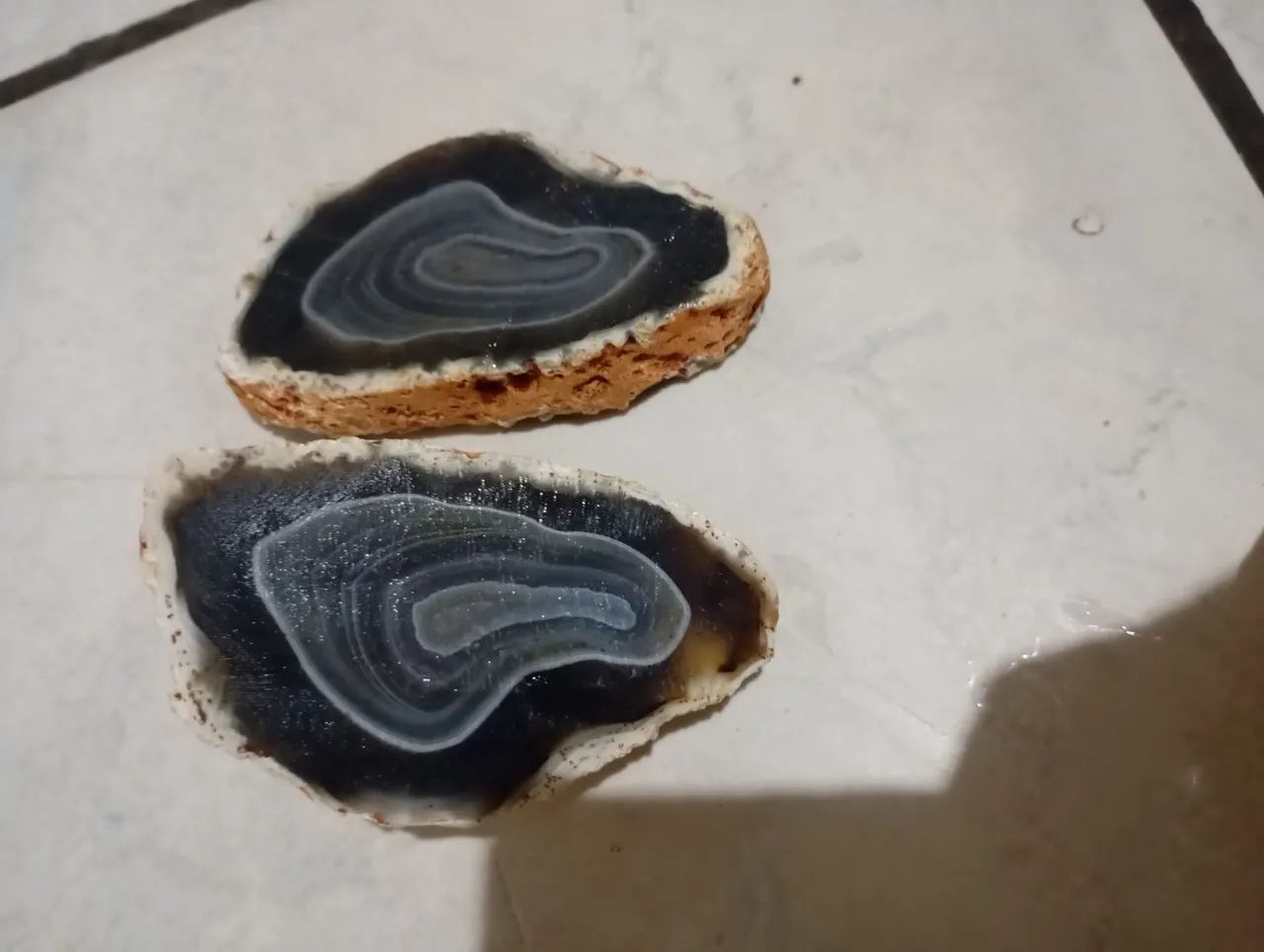 Pedra chapa de Ágata (nao polida) por 15 reais cada  - Foto 2