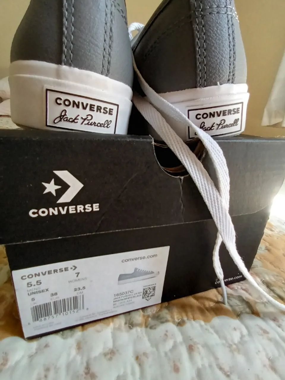 Tenis Converse Jack purcell couro legítimo  - Foto 2