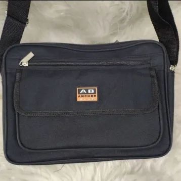 Bolsa Transversal Ab Anchor Blue Com Alça Reforçada e Compartimentos Amplos e Largos z1502 - Foto 2