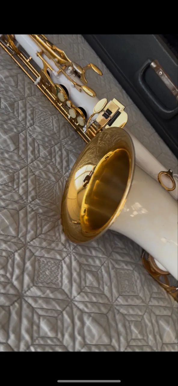 Sax Tenor Weril Mastrer branco original  - Foto 3