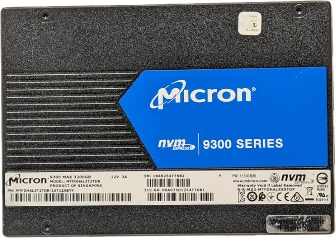 SSD 4 Teras NVMe U.2 Enterprise445600577399050240