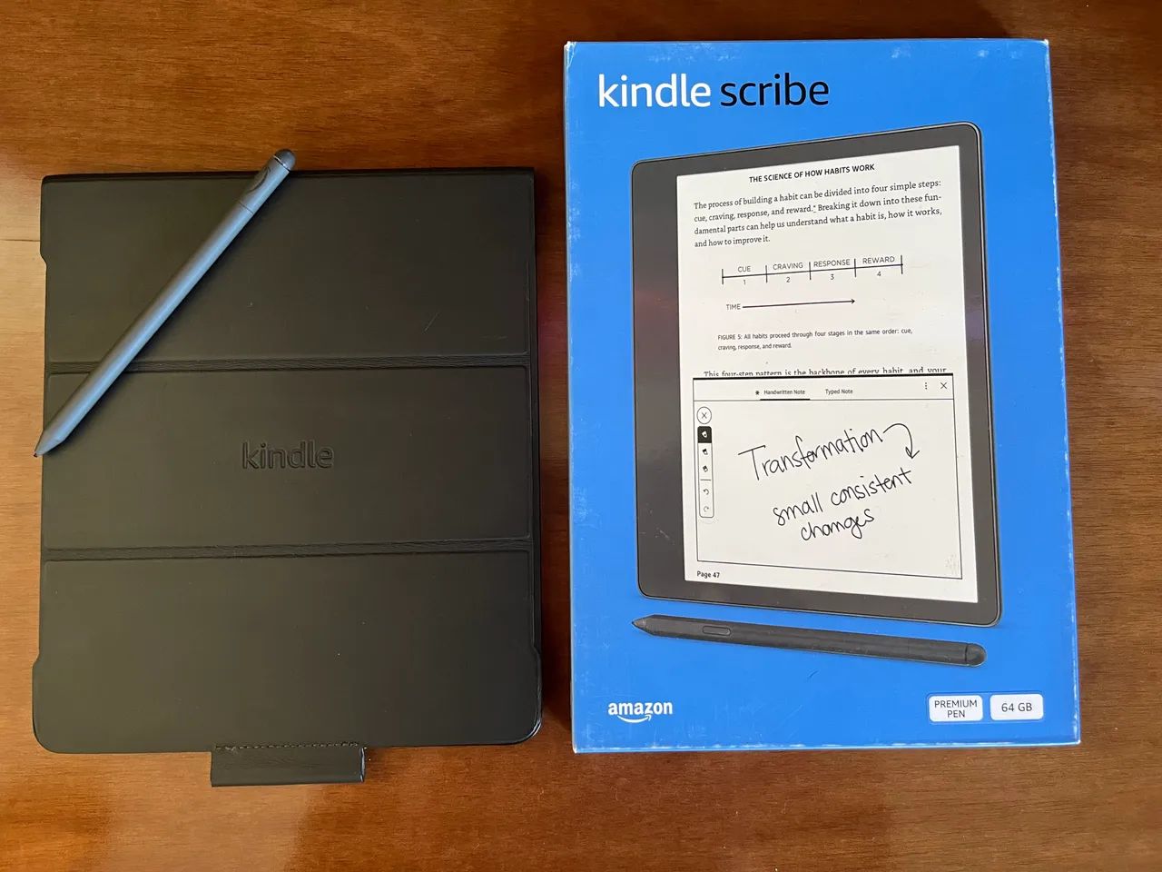 Kindle scribe 2022年 64GB プレミアムペン Kindle Scribe 64GB com Premium Pen - Excelente Estado - Tablets e
