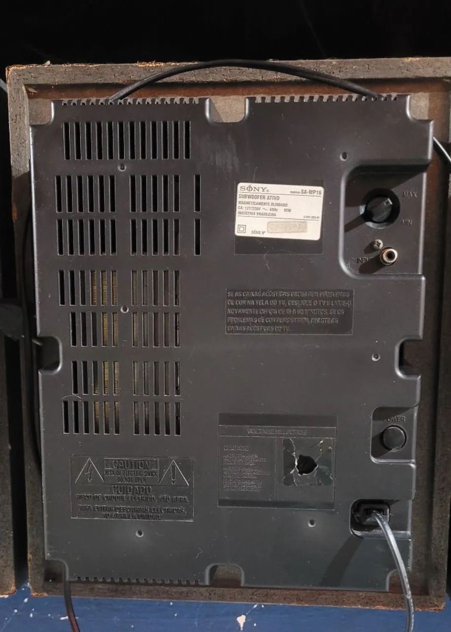 CAIXAS DE SOM subwoofer ativa SONY. - Foto 4