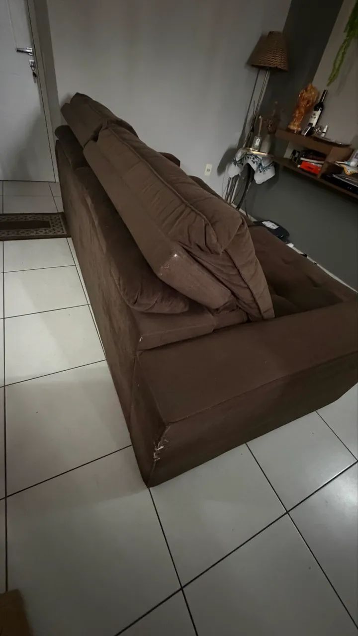 Vendo sofá cama 2,60 retrátil  - Foto 4
