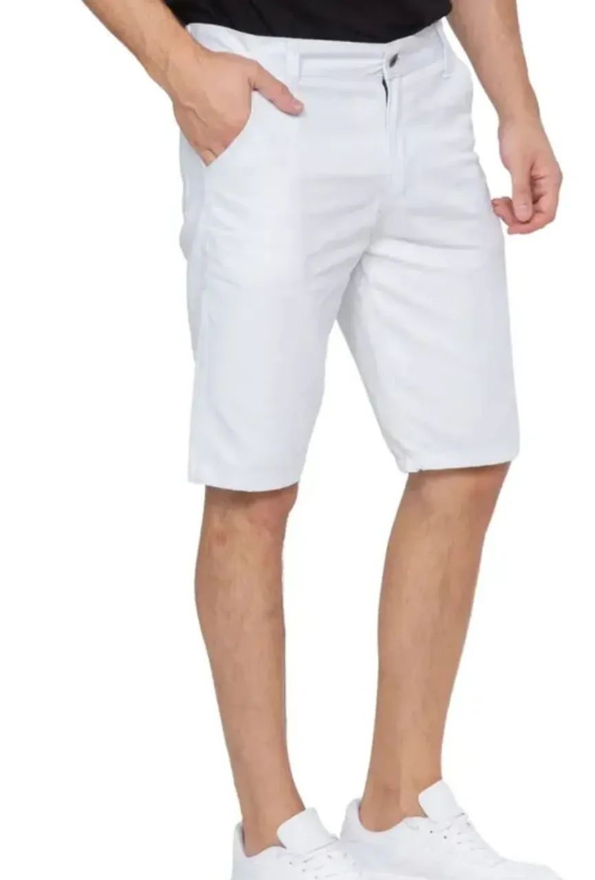 Bermuda branca masculina  - Foto 2