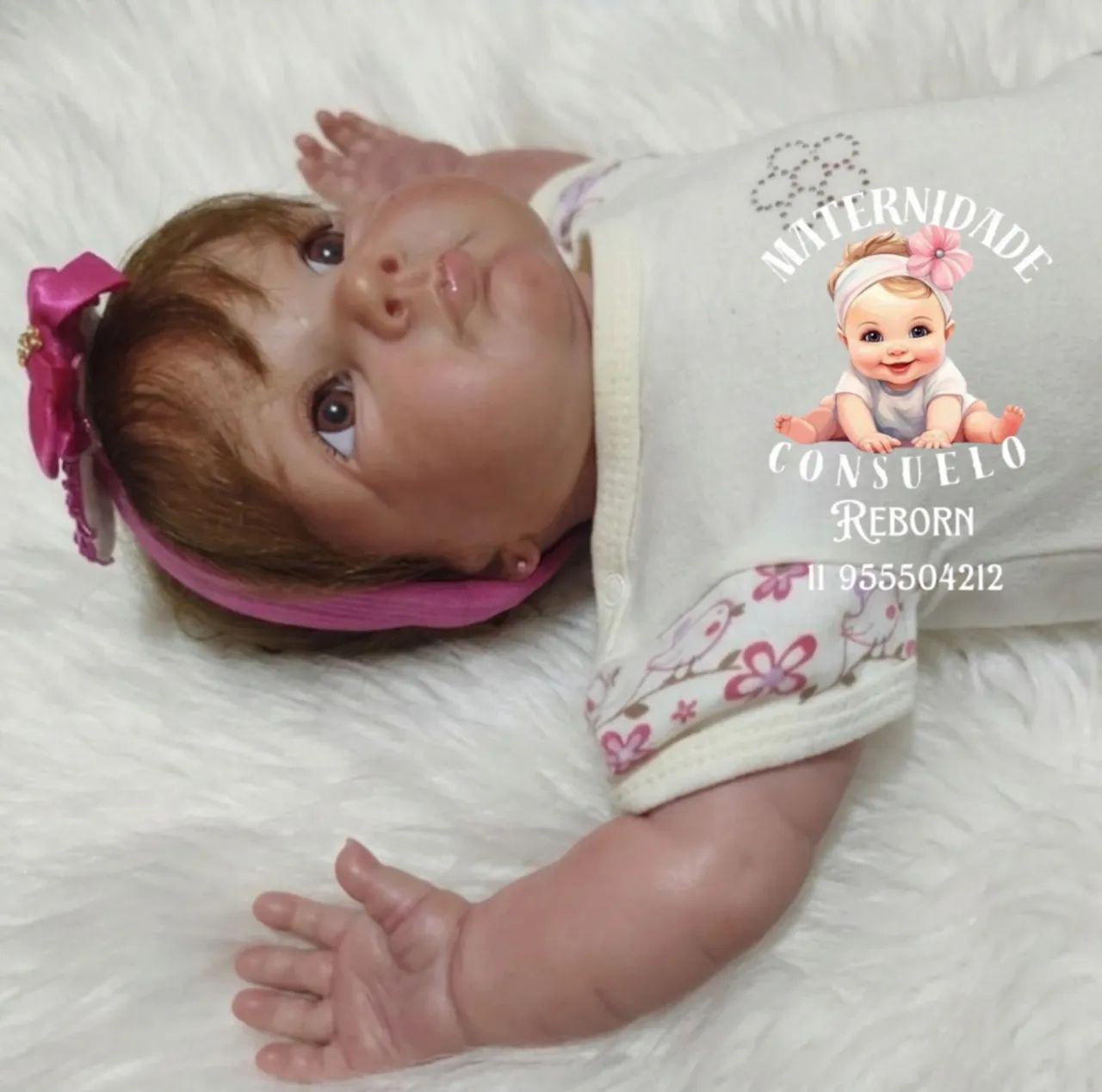 Bebê Reborn kit original com certificado  - Foto 3