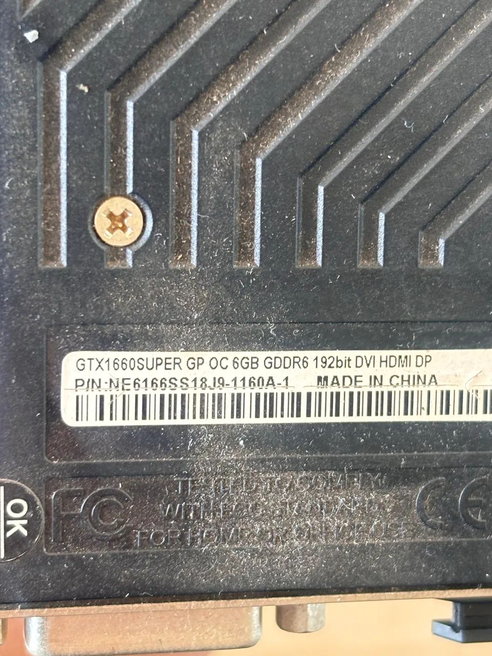 GTX 1660 SUPER 6GB  - Foto 4