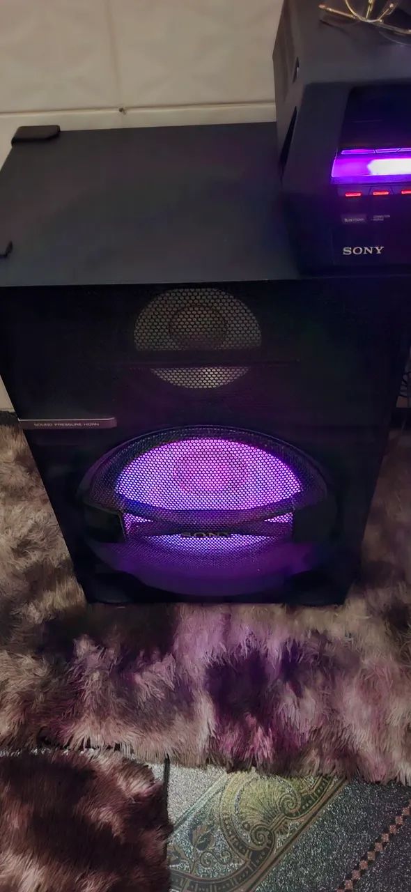 Aparelho de som Sony 2500 RMS   2 caixas  - Foto 3