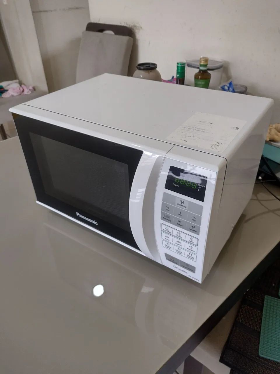 Microondas Panasonic 21 litros, funcionando perfeitamente  - Foto 5