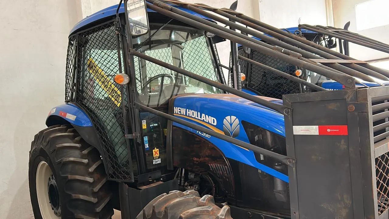 TRATOR DE PNEUS NEW HOLLAND  TL5.80 ANO 2024  - Foto 2