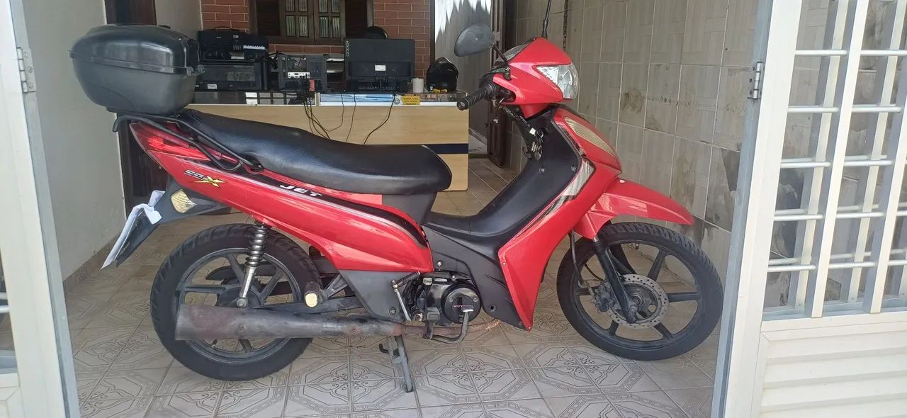 SHINERAY/50Q<br>PASSAGEIRO CICLOMOTOR VERMELHA