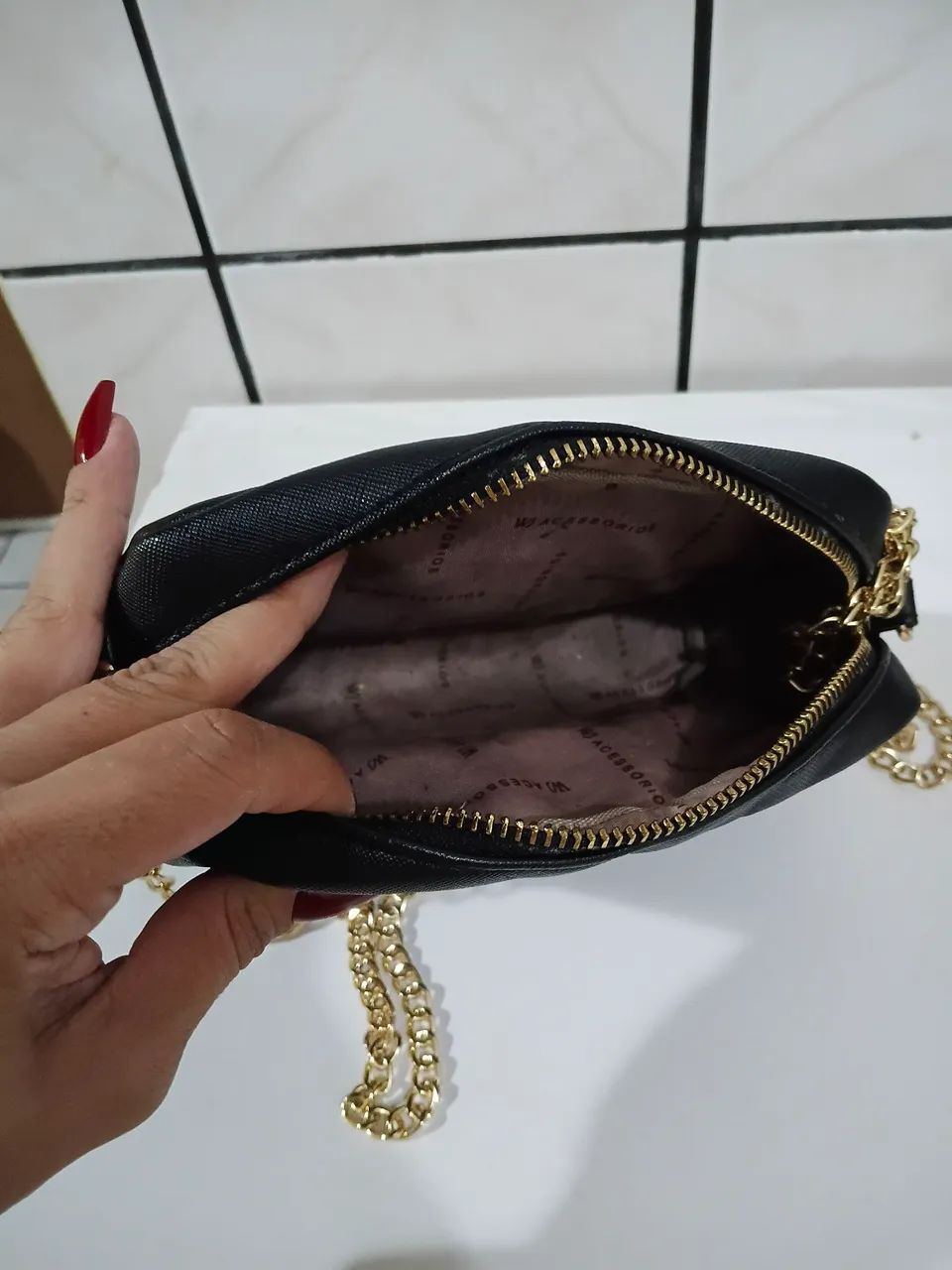 Bolsa preta WJ - Foto 3