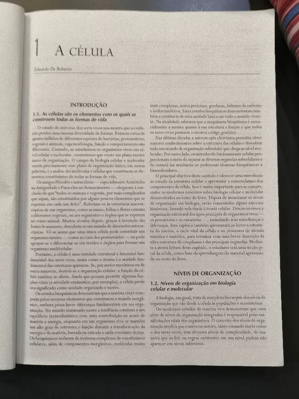 Livro De Robertis Biologia Celular e Molecular - Foto 4
