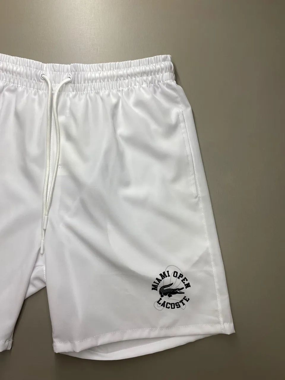 Bermuda Tactel Branca Miami - Foto 3