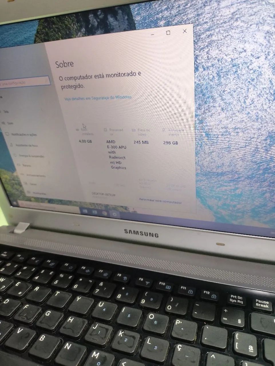 Notebook Samsung funcionando perfeitamente  - Foto 3