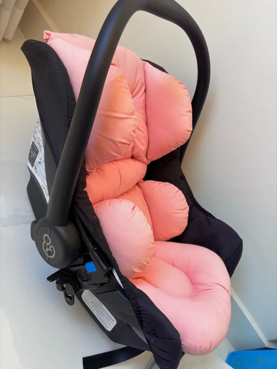 Bebê conforto com almofada redutora  - Foto 2
