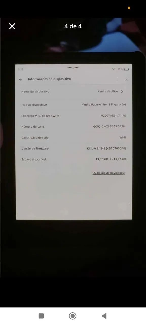 Kindle paperwhite 11°geracao - Foto 2