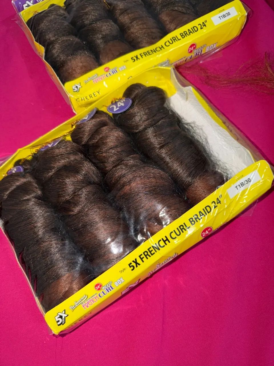 CABELO FRENCH CURLS 2 PACOTES - Foto 3