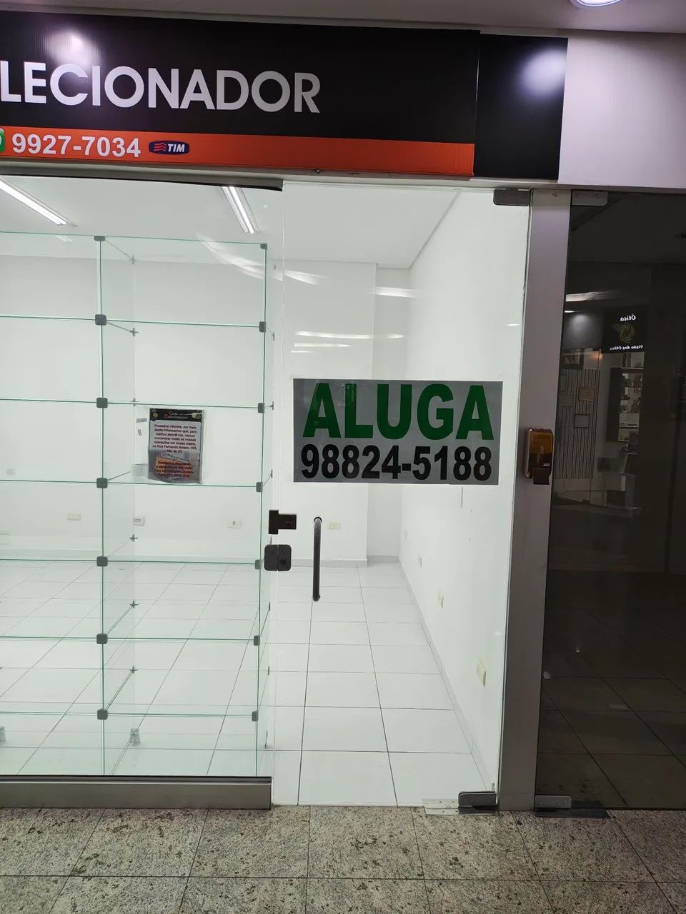 Alugo loja em galeria
