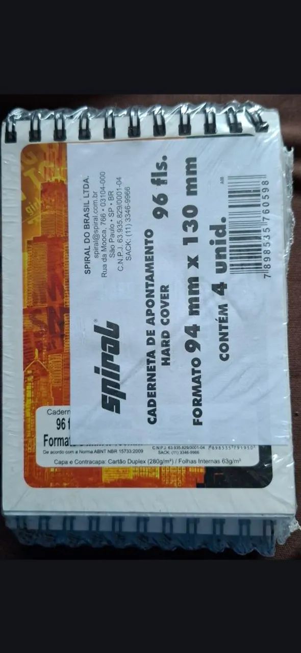 4 Cadernetas e 8 Cordões para Crachá  - Foto 3