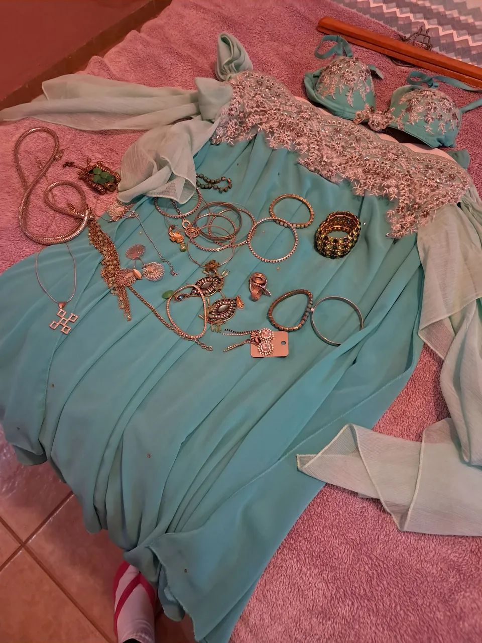 Lindo traje para dança do ventre  - Foto 4