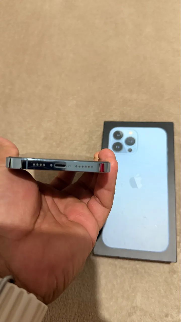 iPhone 13 Pro Max 256 79%bateria troco por aparelho Android  - Foto 5