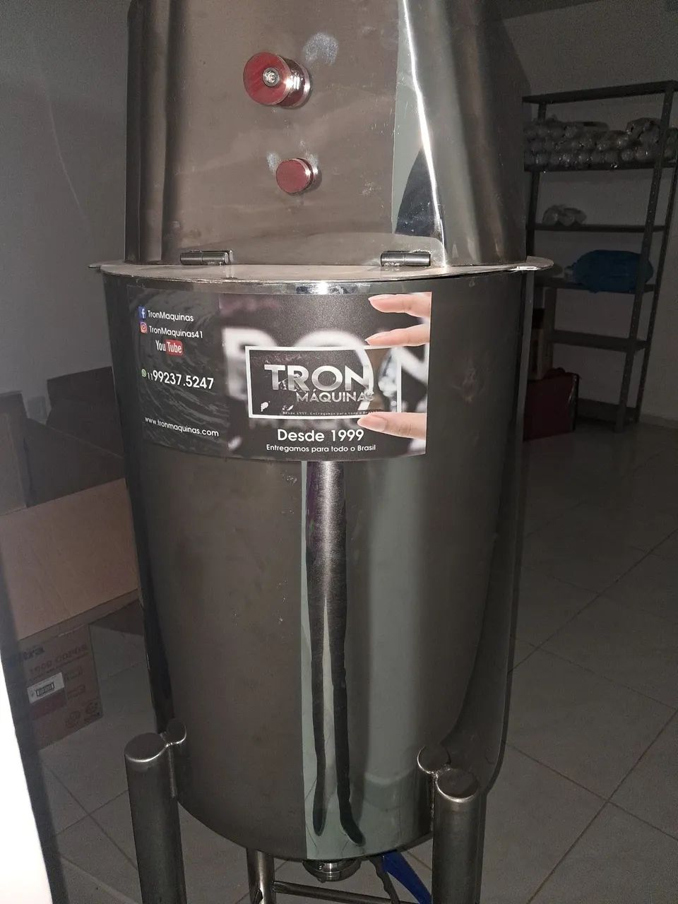 TRITURADOR TRON 100L NOVO!