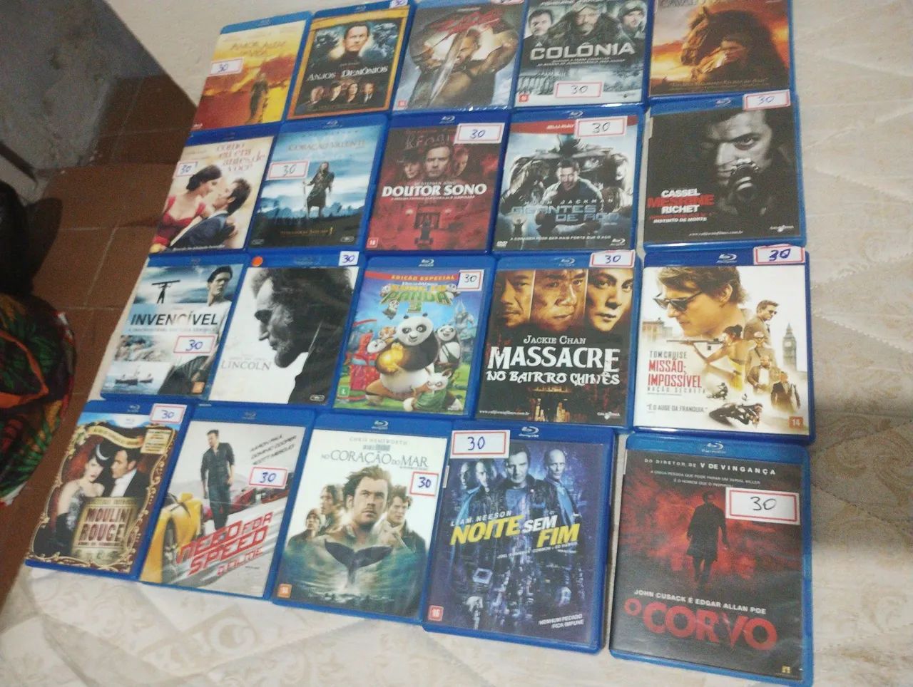 Blu rays a 30 reais, promoção blackfralda 5 por 25 cada - Foto 2