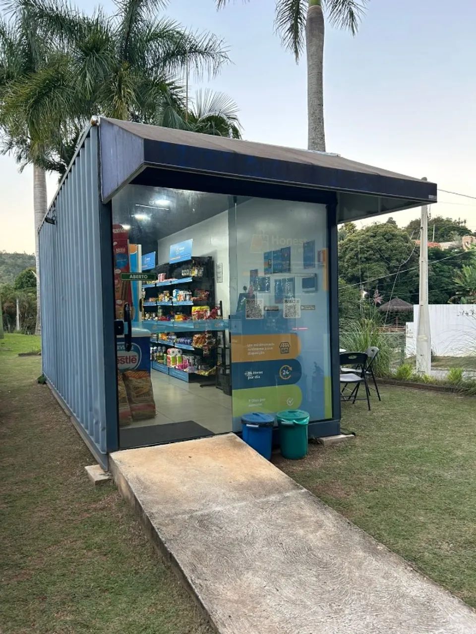 Container 6x2,5M equipado para Mini Mercado Autonomo - Foto 3