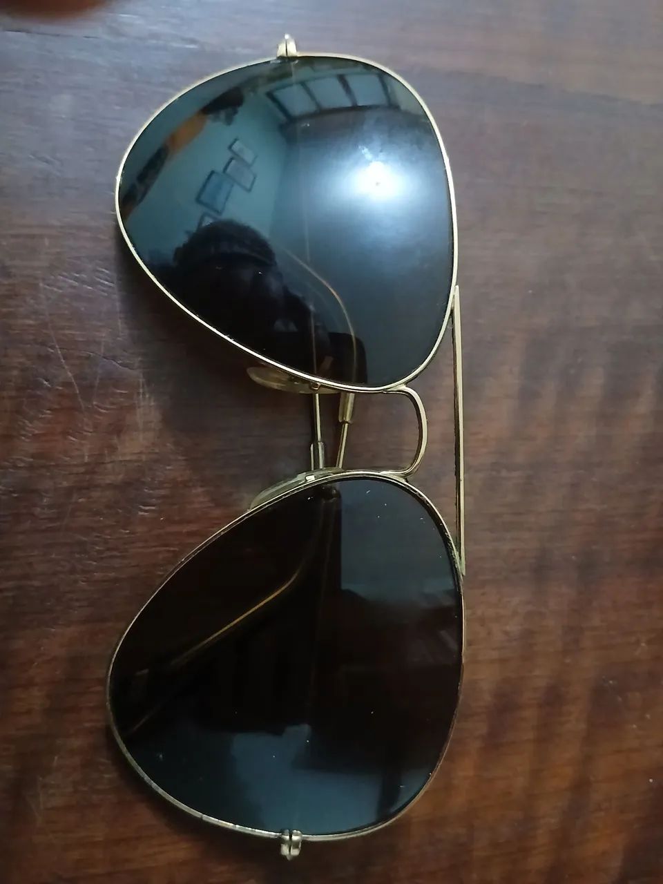 Ray-Ban Aviator Bausch & Lomb USA - Década de 80 (Clássico)