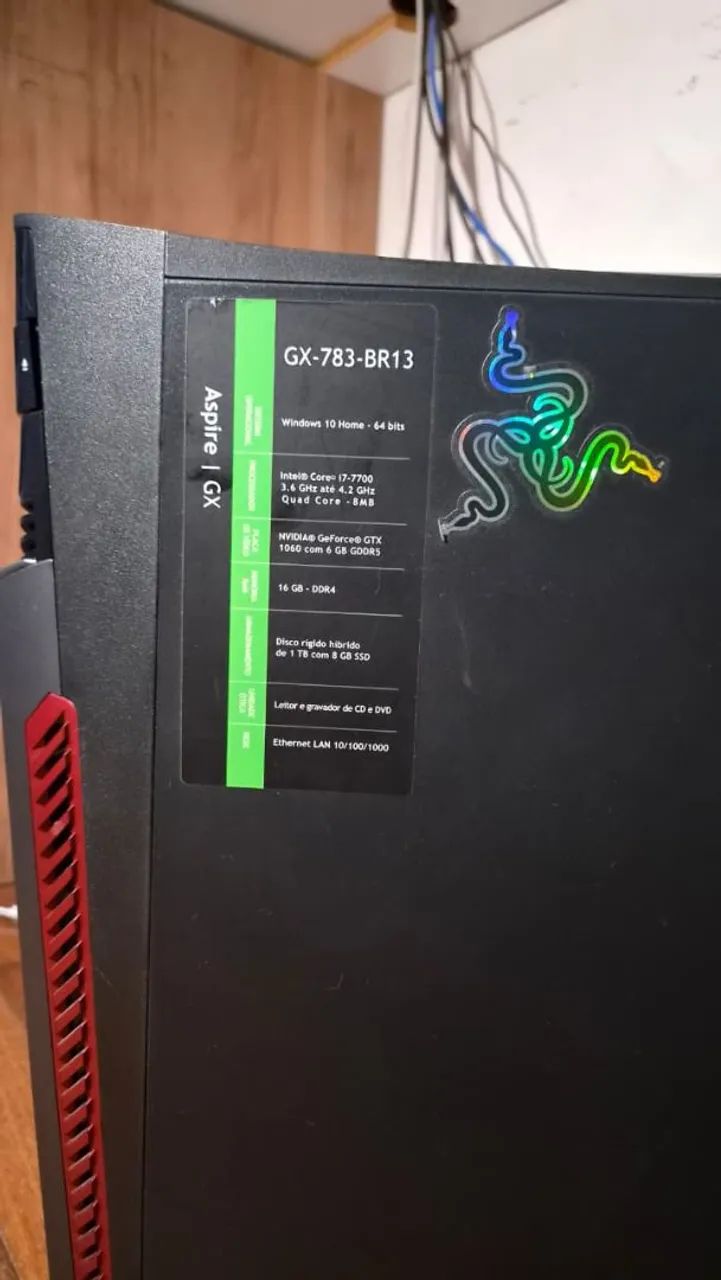 PC Gamer montado ACER (Excelente estado) - Foto 4