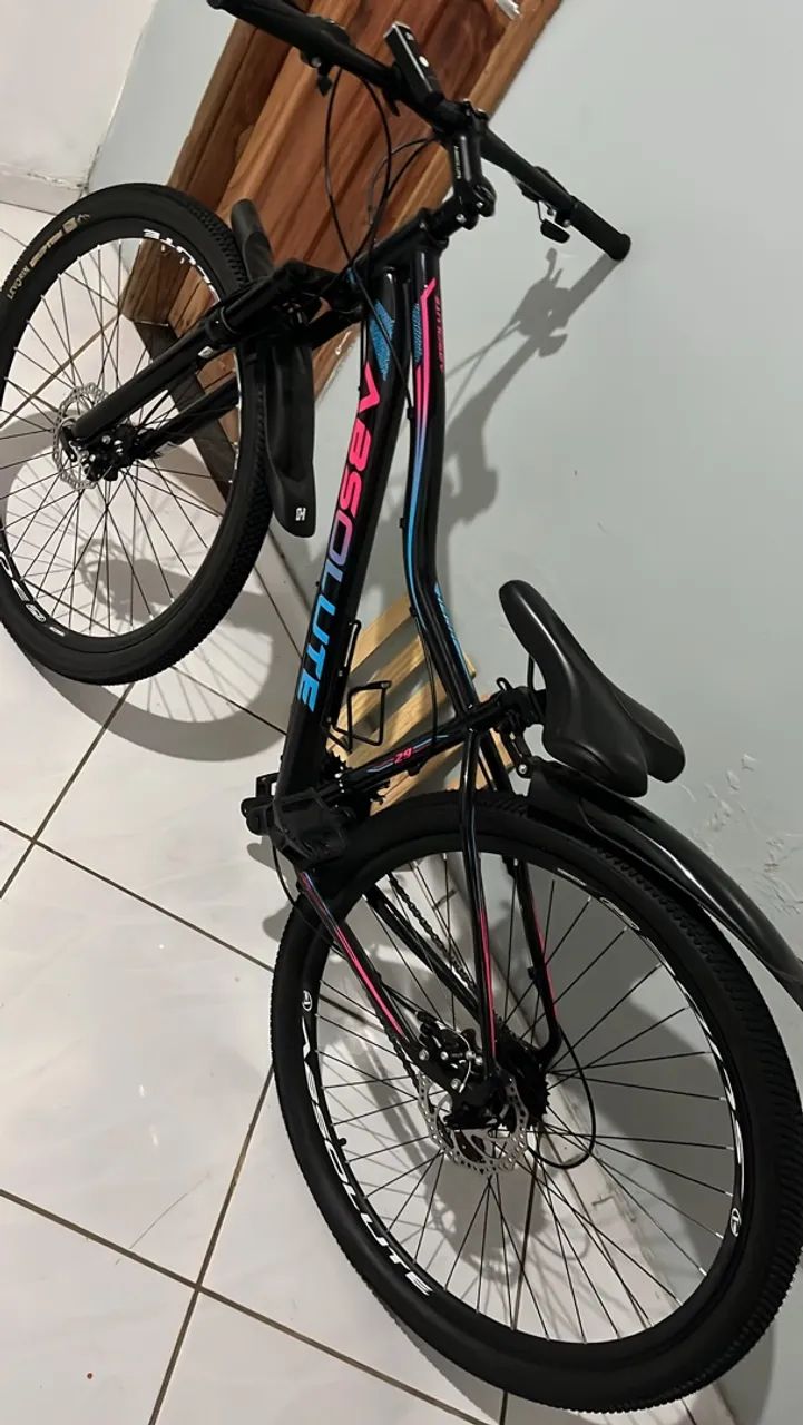 Bicicleta aro 29 Absolute (Acompanha capacete e farol frontal)