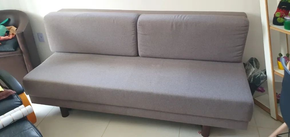 Sofá cama 3 lugares - linha clap - tokstok - Foto 5