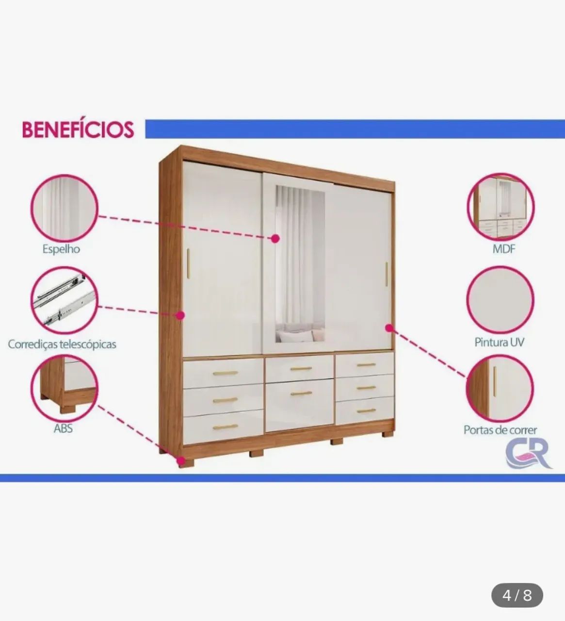 Guarda roupas - Foto 2