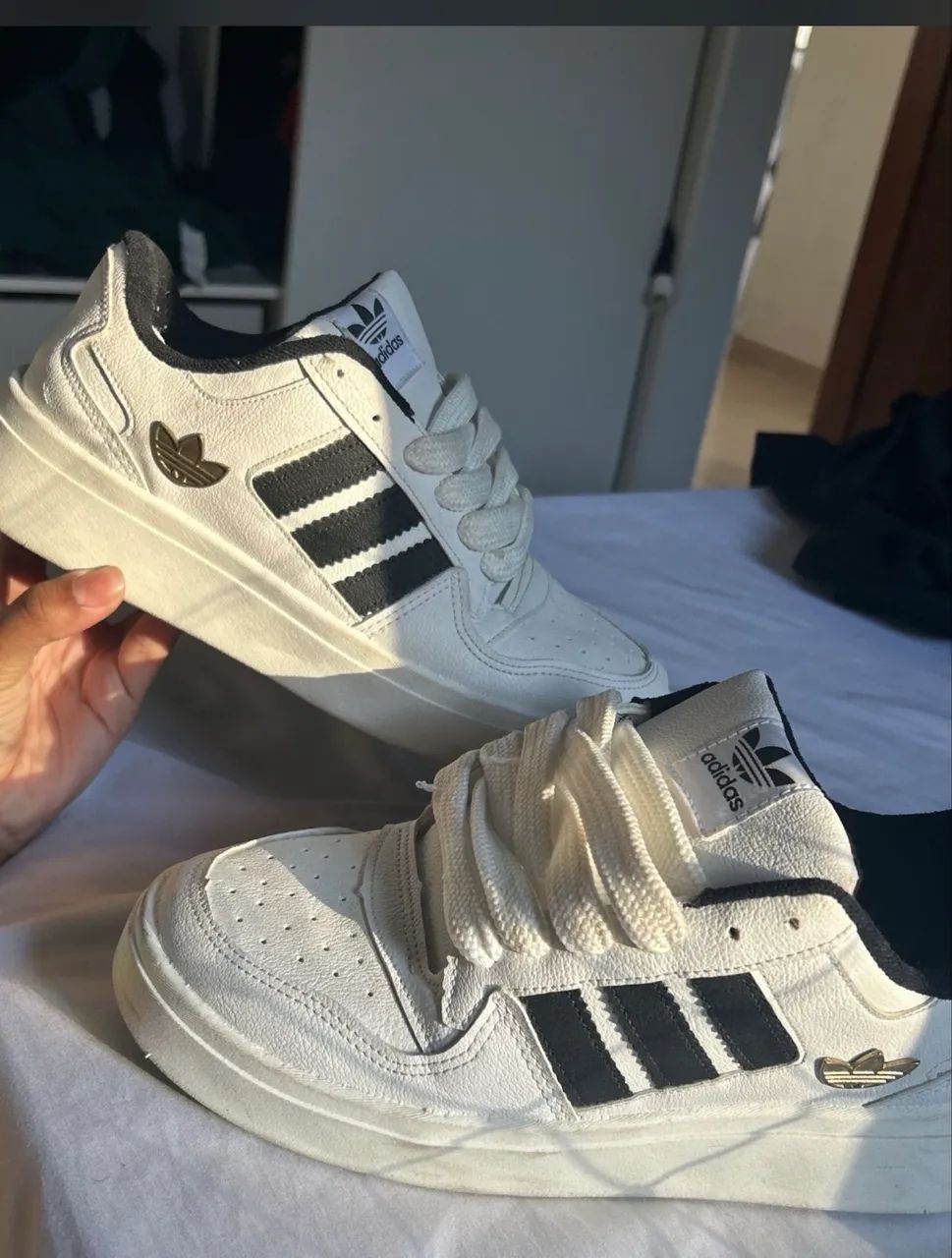 Tênis adidas forum low branco - Foto 2