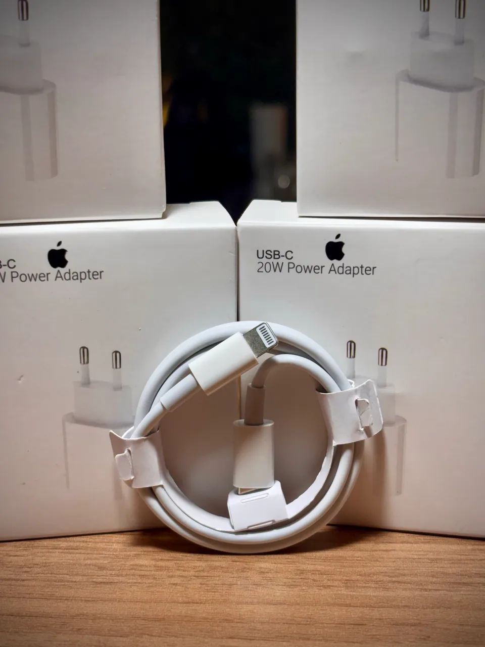 Carregador para iPhone Completo - Cabo + Fonte USB-C 20W - Foto 4