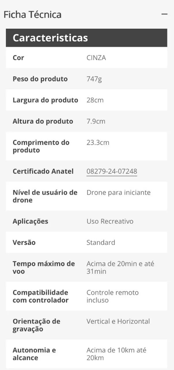 DRONE DJI FLIP STANDARD COM TELA - Foto 4