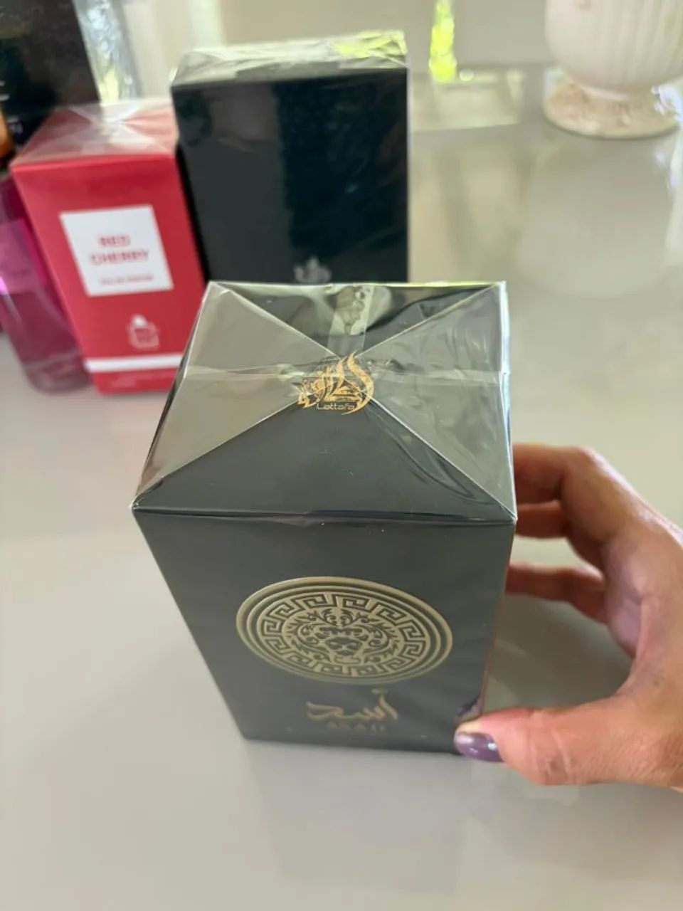 Perfume Arabe Masculino Lattafa Asad EDP 100ml - Preto - Foto 2