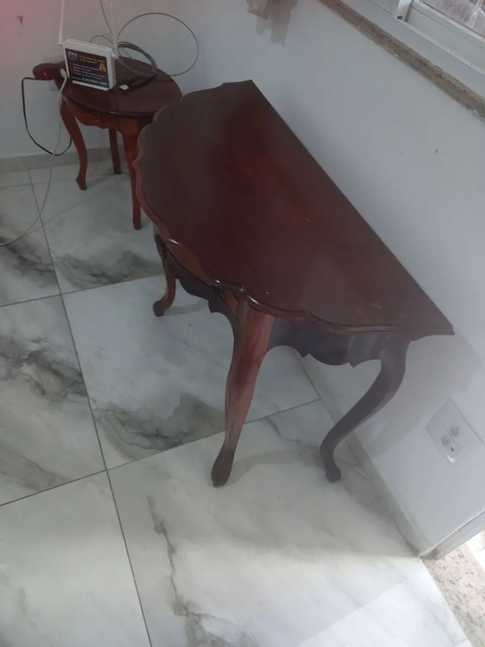 Mesa em madeira chipandelle - Foto 4