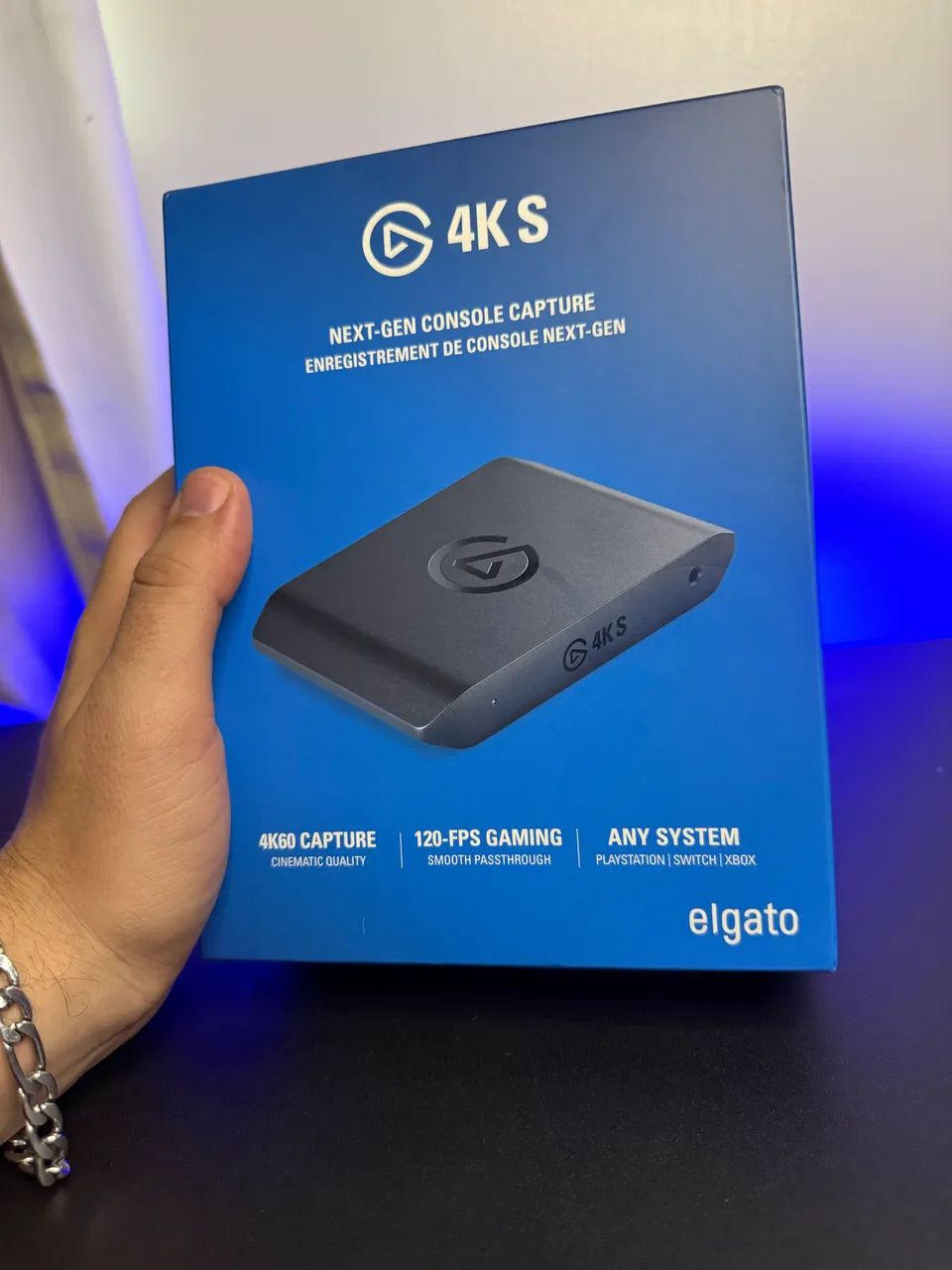 Elgato 4k s  - placa de captura Lacrada 100% nova 