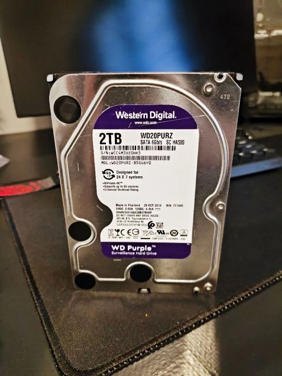 HD 2TB WD PURPLE