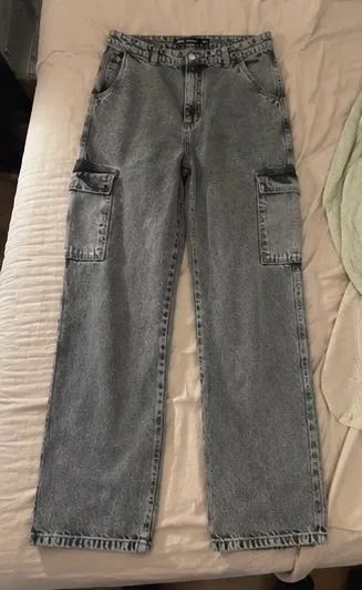 Calça Jeans baggy 36 - Foto 2